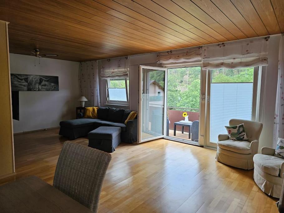 Grosse Ferienwohnung Am Waldrand Schonau  Exterior foto